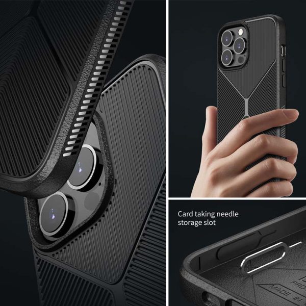 Чохол для iPhone 13 Pro Чорний TPU ЧорнийWood - Зображення 6
