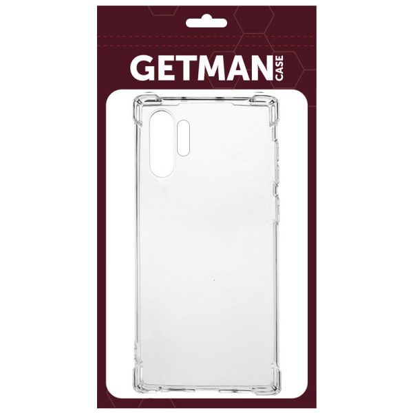 Чохол для Samsung Galaxy Note 10 Plus Прозорий GETMAN Ease logo посилені кути - Зображення 2