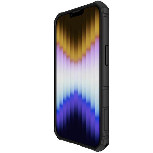 Чохол для iPhone 14 / 13 Чорний Nillkin CamShield Armor Pro no logo (шторка на камеру) - Зображення 5