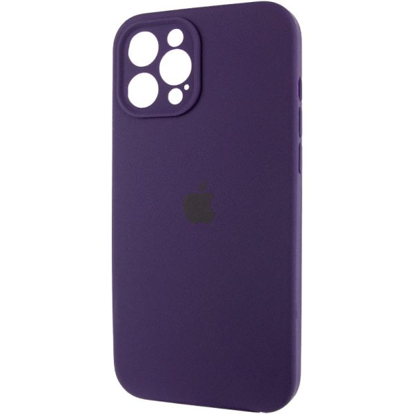 Чохол для iPhone 12 Pro Фіолетовий Silicone Case Full Camera Protective - Зображення 3