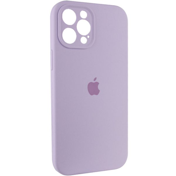 Чохол для iPhone 12 Pro Max Фіолетовий Silicone Case Full Camera Protective - Зображення 2