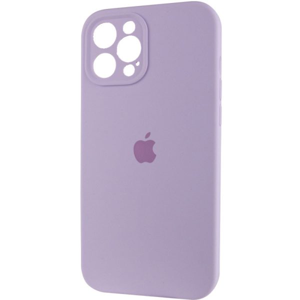 Чохол для iPhone 12 Pro Max Фіолетовий Silicone Case Full Camera Protective - Зображення 3