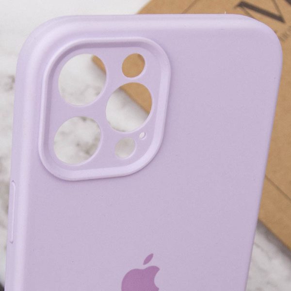 Чохол для iPhone 12 Pro Max Фіолетовий Silicone Case Full Camera Protective - Зображення 6