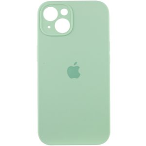 Чохол для iPhone 13 Зелений Silicone Case Full Camera Protective