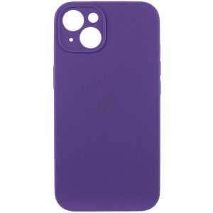 Чохол для iPhone 13 Фіолетовий Silicone Case Full Camera Protective
