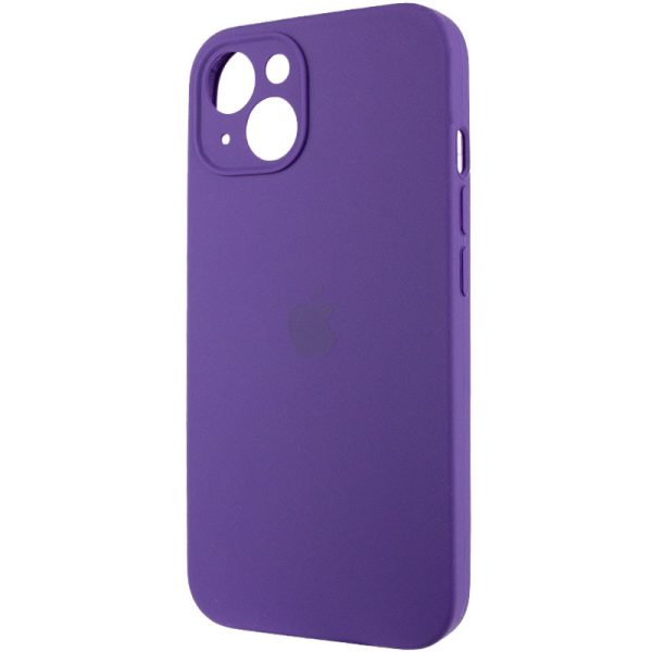 Чохол для iPhone 13 Фіолетовий Silicone Case Full Camera Protective - Зображення 3