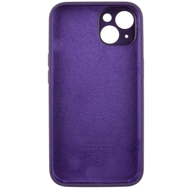 Чохол для iPhone 13 Фіолетовий Silicone Case Full Camera Protective - Зображення 4