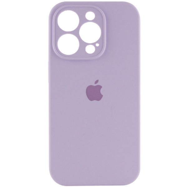 Чохол для iPhone 14 Pro Фіолетовий Silicone Case Full Camera Protective