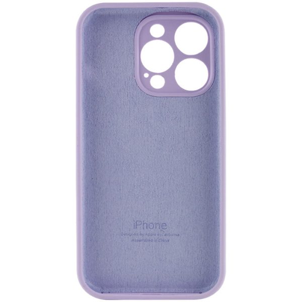 Чохол для iPhone 14 Pro Фіолетовий Silicone Case Full Camera Protective - Зображення 4