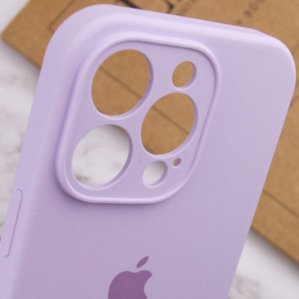 Чохол для iPhone 14 Pro Фіолетовий Silicone Case Full Camera Protective - Зображення 6