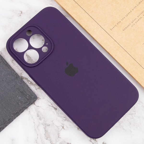 Чохол для iPhone 14 Pro Фіолетовий Silicone Case Full Camera Protective - Зображення 5