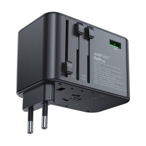 Зарядний пристрій Acefast Z1 PD75W GaN (3*USB-C+2*USB-A)