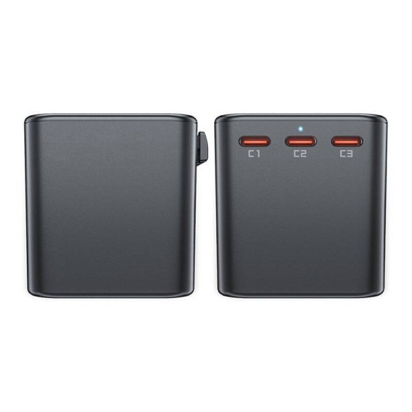 Зарядний пристрій Acefast Z1 PD75W GaN (3*USB-C+2*USB-A) - Зображення 4