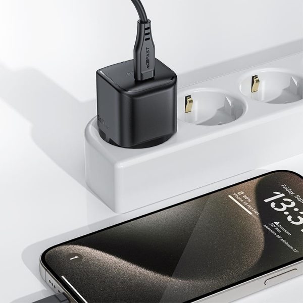 Зарядний пристрій Acefast A77 mini PD30W GaN USB-C - Зображення 5