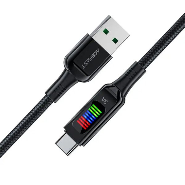 Дата кабель Acefast C7-04 USB-A to USB-C zinc alloy (1.2m) - Зображення 4