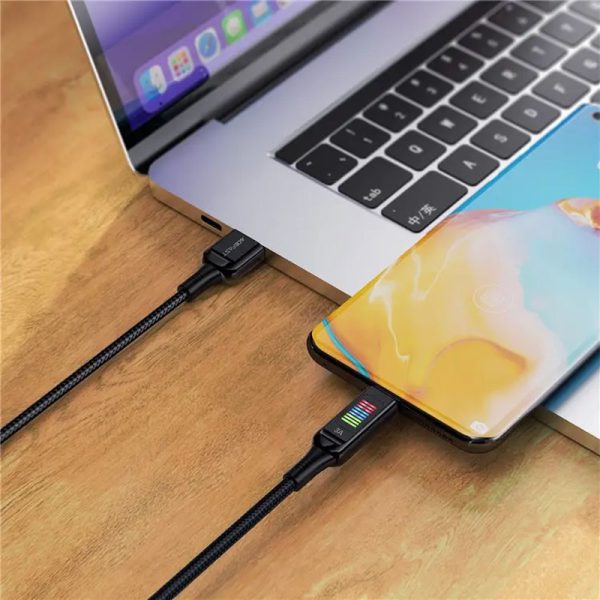 Дата кабель Acefast C7-04 USB-A to USB-C zinc alloy (1.2m) - Зображення 5