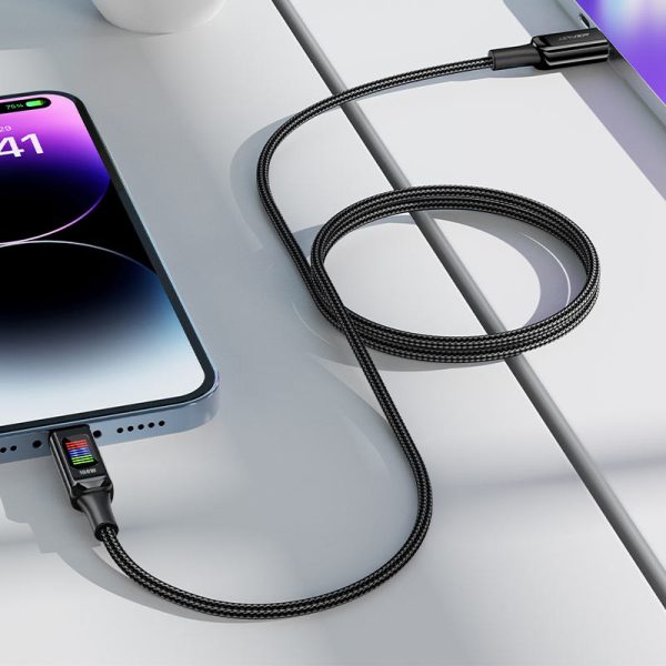 Дата кабель Acefast C7-03 USB-C to USB-C zinc alloy (1.2m) - Зображення 4