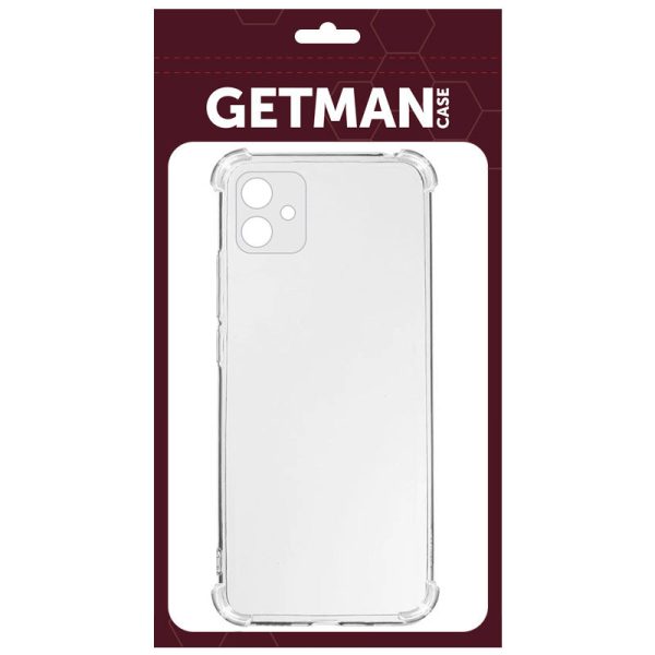 Чохол для Samsung Galaxy A06 Прозорий GETMAN Ease logo посилені кути Full Camera - Зображення 2