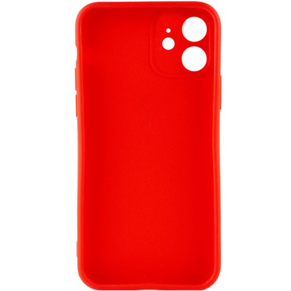 Силіконовий чохол для Apple iPhone 12 Червоний Candy Full Camera - Зображення 2