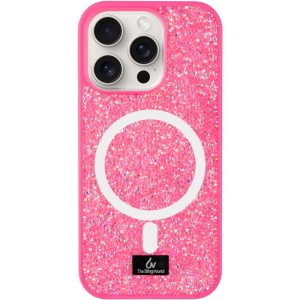 Чохол для iPhone 14 Pro Max Золотий Bling World Rock Diamond with MagSafe