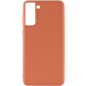 Силіконовий чохол для Samsung Galaxy S21+ Золотий Candy