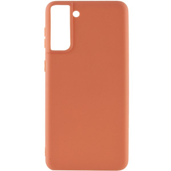 Силіконовий чохол для Samsung Galaxy S21+ Золотий Candy