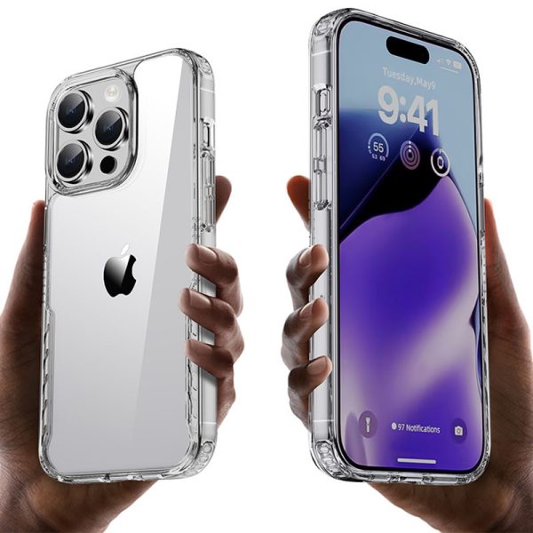 Чохол для iPhone 14 Pro Max Прозорий TPU+PC Multi-Color - Зображення 3
