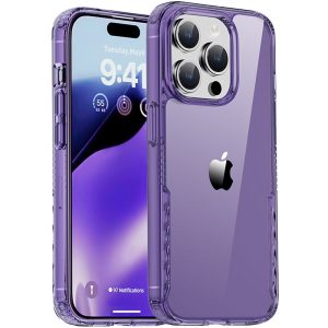 Чохол для iPhone 14 Pro Max Фіолетовий TPU+PC Multi-Color