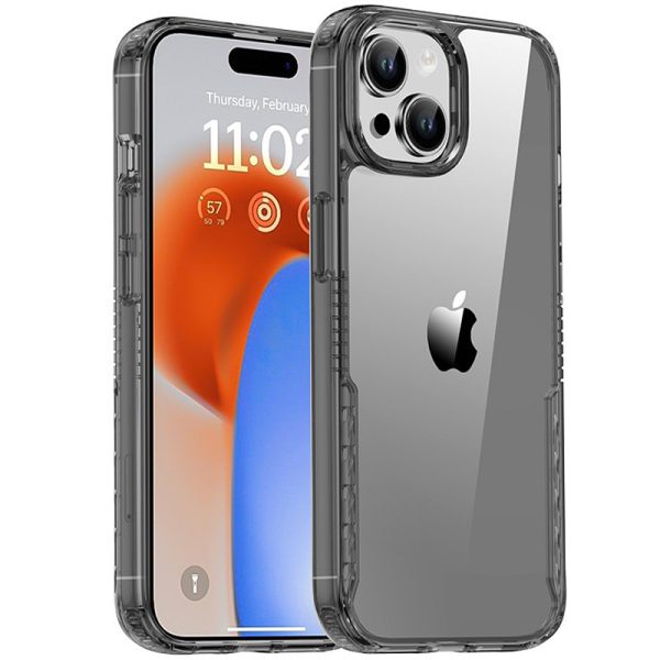 Чохол для iPhone 15 Чорний TPU+PC Multi-Color