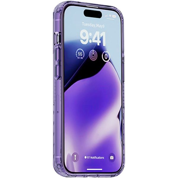 Чохол для iPhone 15 Фіолетовий TPU+PC Multi-Color - Зображення 3