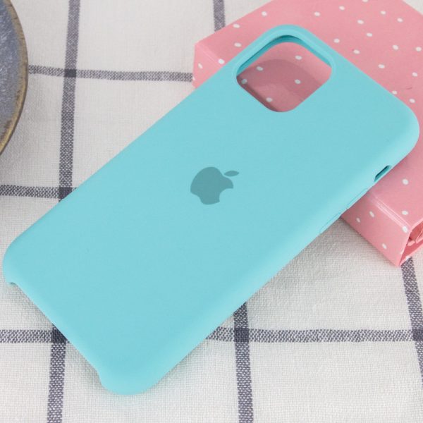 Чохол для iPhone 11 Pro Бірюзовий Silicone Case - Зображення 2
