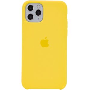 Чохол для iPhone 11 Pro Жовтий Silicone Case