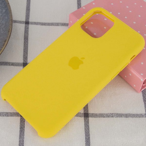 Чохол для iPhone 11 Pro Жовтий Silicone Case - Зображення 2