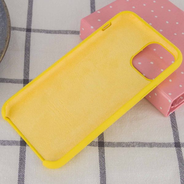 Чохол для iPhone 11 Pro Жовтий Silicone Case - Зображення 3