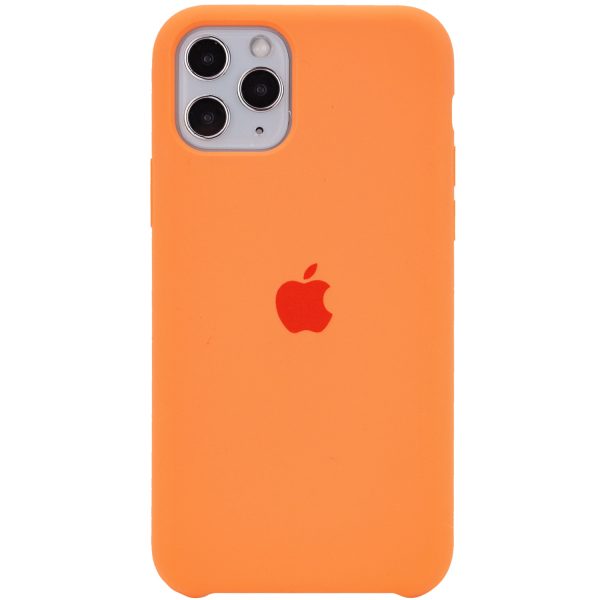 Чохол для iPhone 11 Pro Помаранчевий Silicone Case
