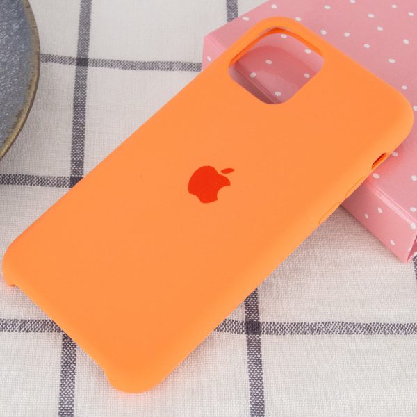 Чохол для iPhone 11 Pro Помаранчевий Silicone Case - Зображення 2