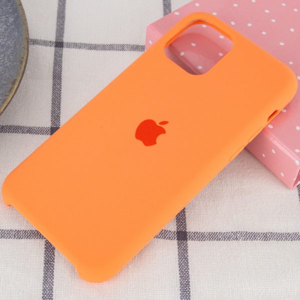 Чохол для iPhone 11 Pro Max Помаранчевий Silicone Case - Зображення 2