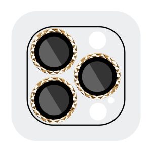 Захисне скло для iPhone 15 Pro / 15 Pro Max Metal Shine на камеру