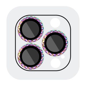 Захисне скло для iPhone 15 Pro / 15 Pro Max Metal Shine на камеру