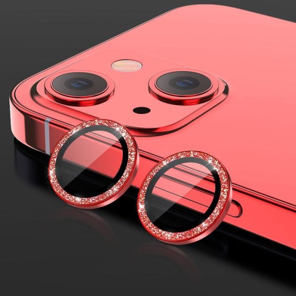 Захисне скло для iPhone 15 / 15 Plus Metal Sparkles на камеру - Зображення 4