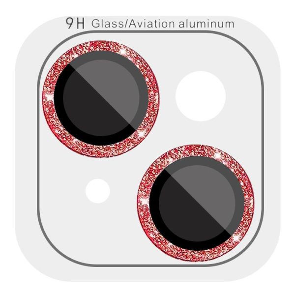 Захисне скло для iPhone 15 / 15 Plus Metal Sparkles на камеру - Зображення 7