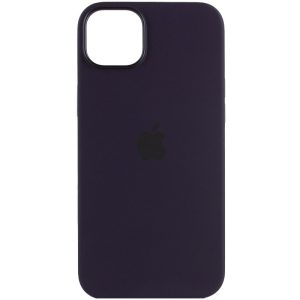 Чохол для iPhone 12 Pro Max Фіолетовий Silicone case full with Magsafe