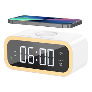 Бездротова зарядка WIWU Wi-W015 2 in 1 Time Wireless Charger