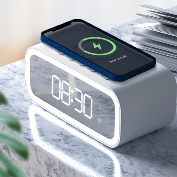 Бездротова зарядка WIWU Wi-W015 2 in 1 Time Wireless Charger - Зображення 7