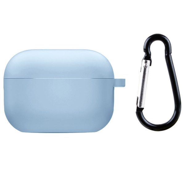 Силіконовий футляр для Airpods 4 з мікрофіброю