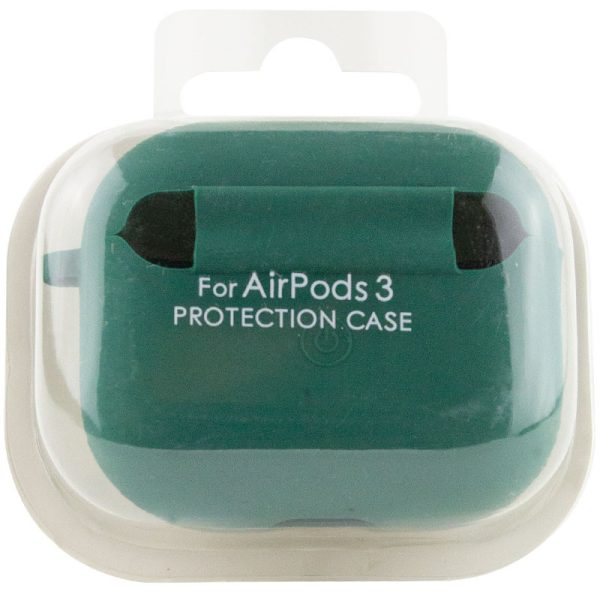 Силіконовий футляр для Airpods 4 з мікрофіброю - Зображення 3