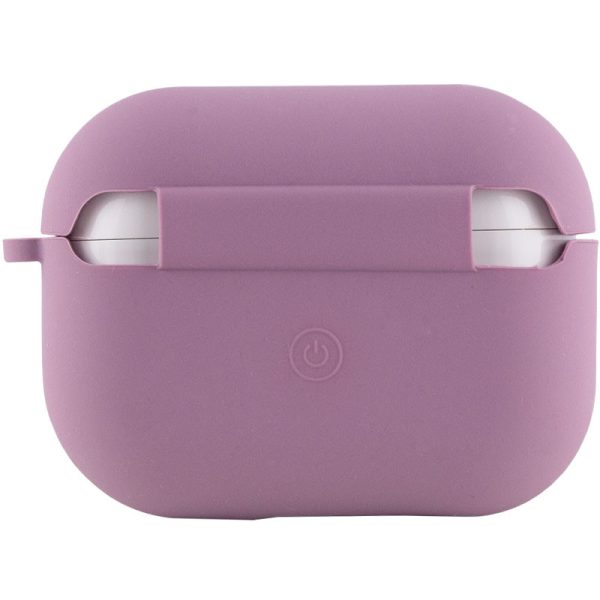 Силіконовий футляр для Airpods 4 з мікрофіброю - Зображення 3