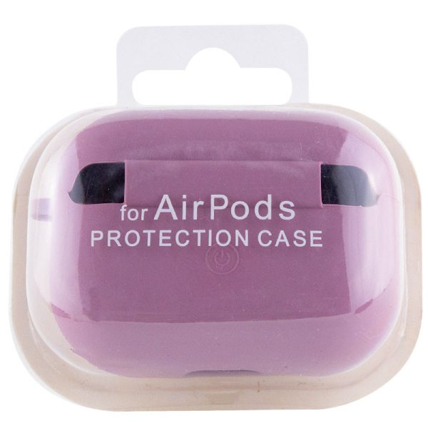 Силіконовий футляр для Airpods 4 з мікрофіброю - Зображення 4
