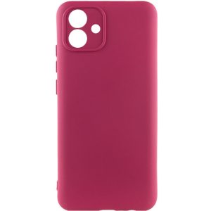 Чохол для Samsung Galaxy A05 Бордовий Silicone Cover Lakshmi Full Camera (A)