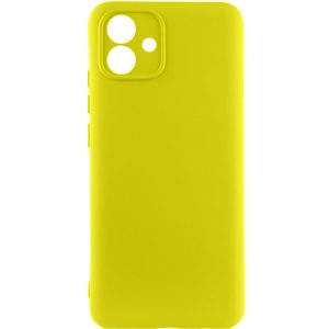 Чохол для Samsung Galaxy A05 Жовтий Silicone Cover Lakshmi Full Camera (A)